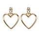 Heartbreaker Hoop Set in Gold