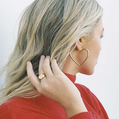 Gold Seraphina Statement Necklace