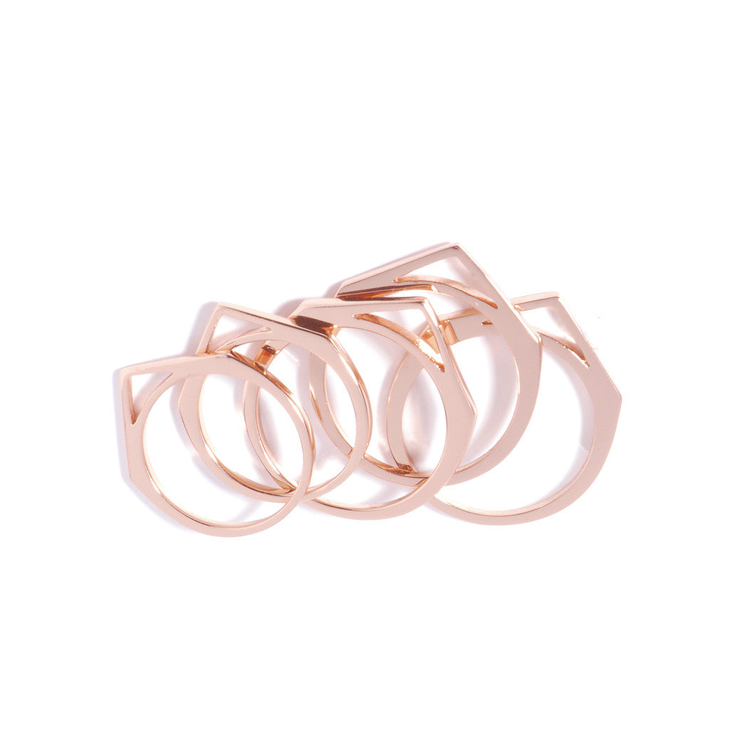 Open V Ring Set