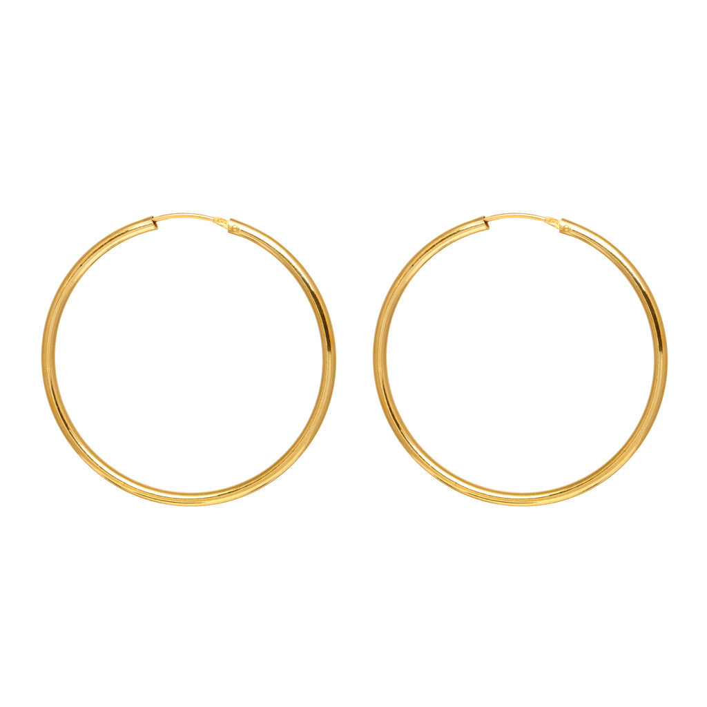 MFP x Caitlin Price Gold Hoop Earrings