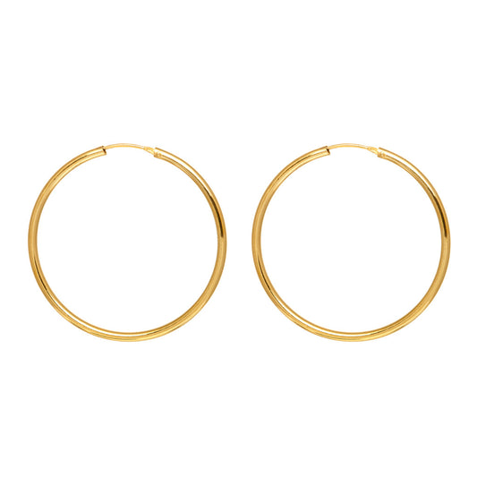 MFP x Caitlin Price Gold Hoop Earrings