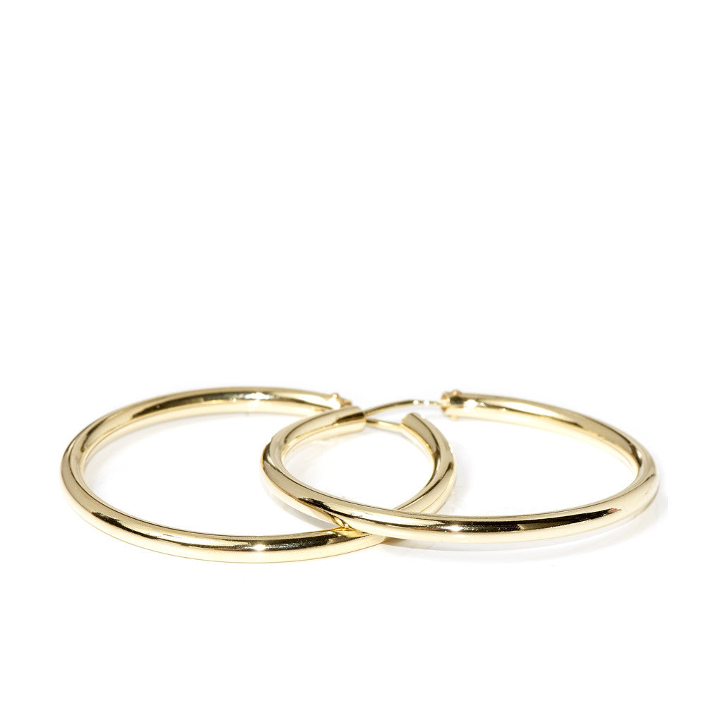 MFP x Caitlin Price Gold Hoop Earrings