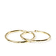 MFP x Caitlin Price Gold Hoop Earrings