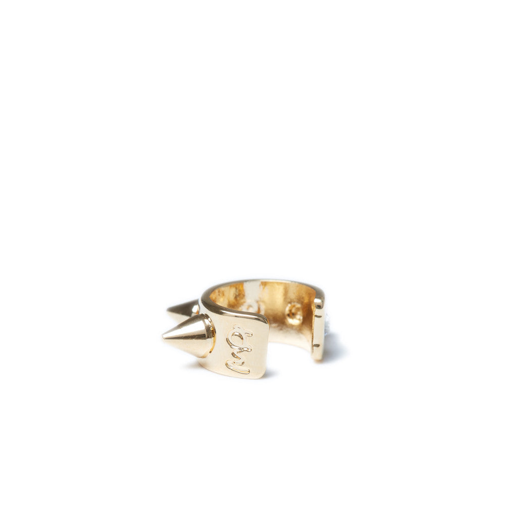 Spike Ear Cuff in Gold