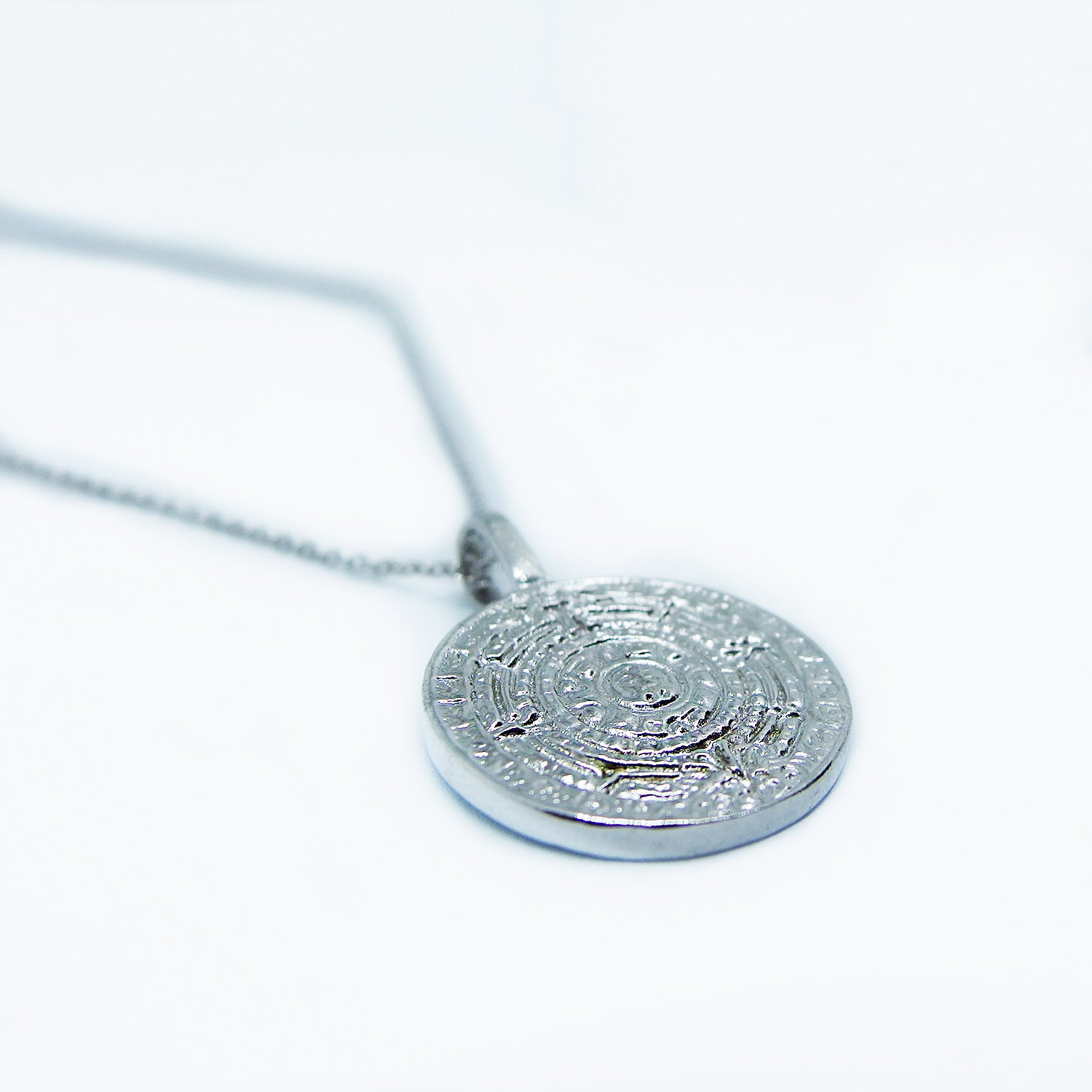 Aztec Calendar Pendant