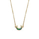 Opal Crescent Necklace