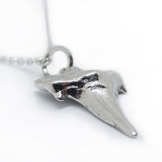 Silver Shark Tooth Pendant