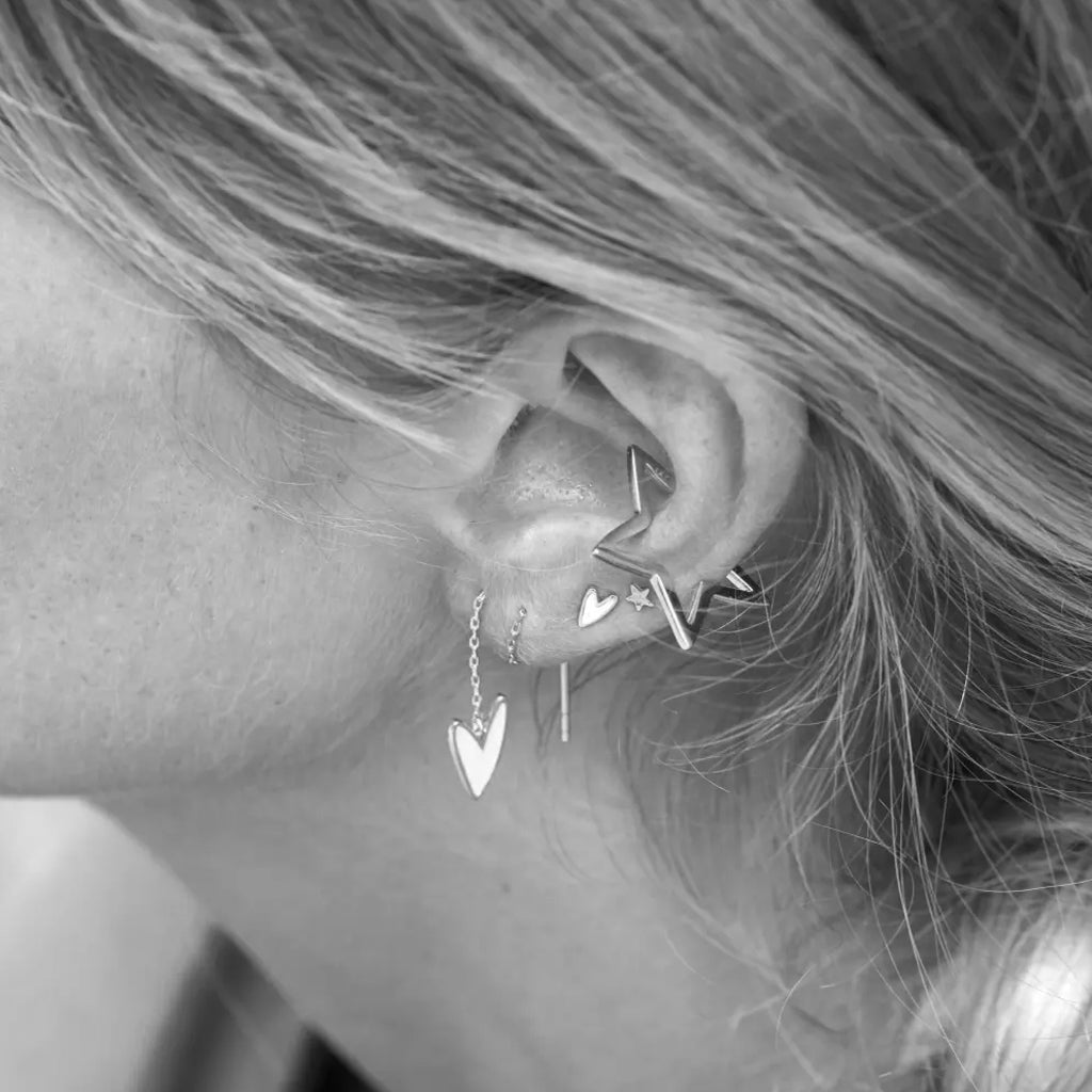 Star outlet ear cuff