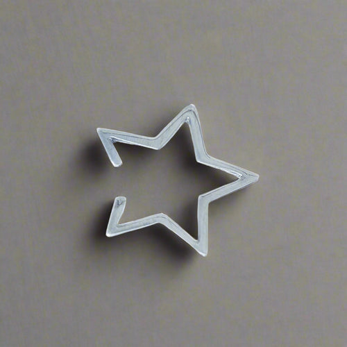 Silver Star Ear Cuff