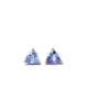 Ocean Droplet Studs in Rose Gold and Tanzanite