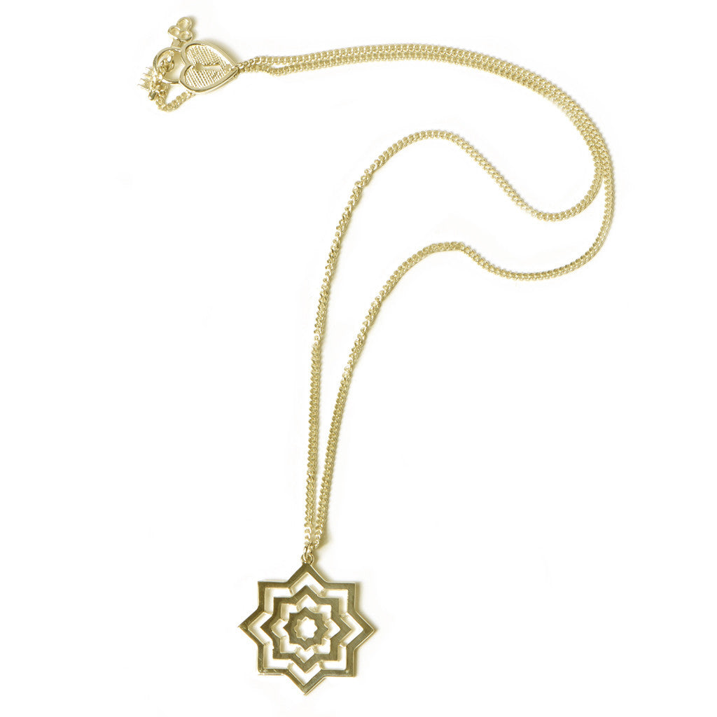 Agadir Necklace in Gold