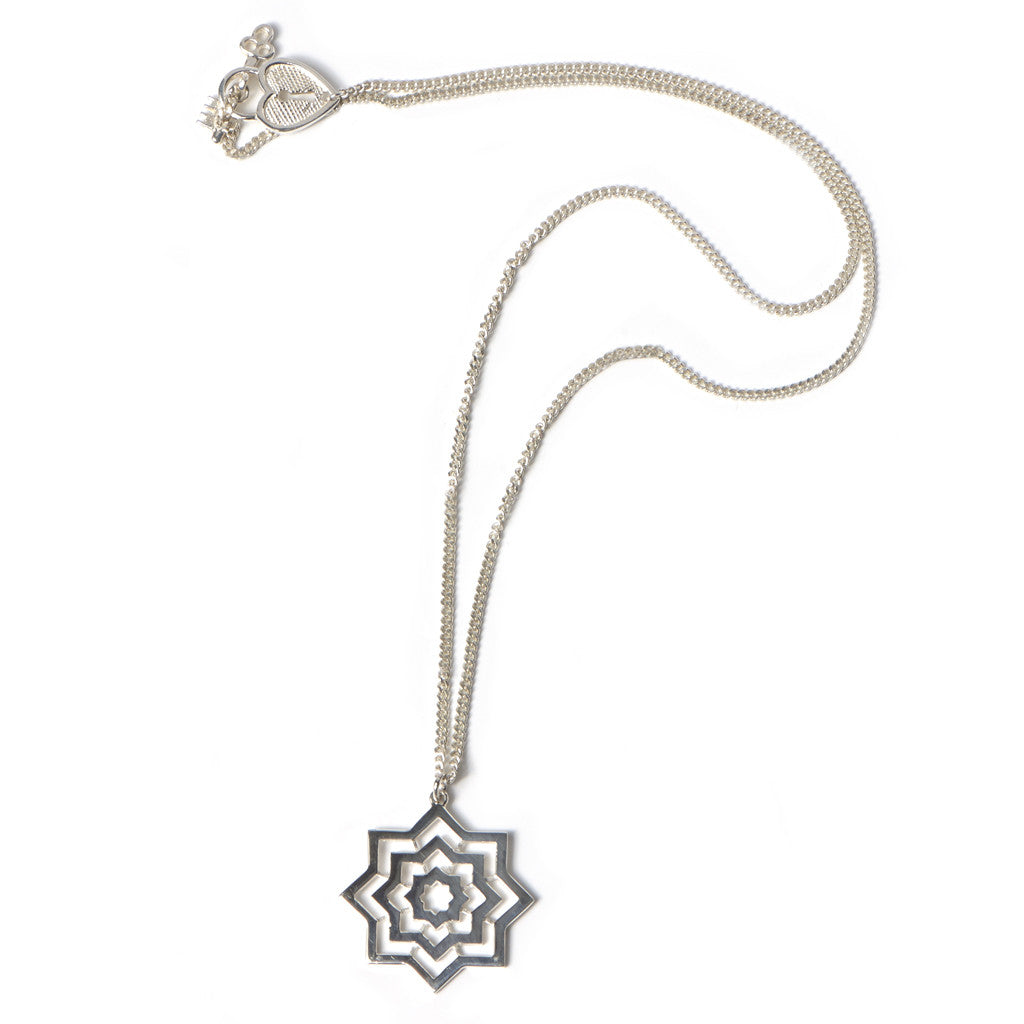 Agadir Necklace in Silver