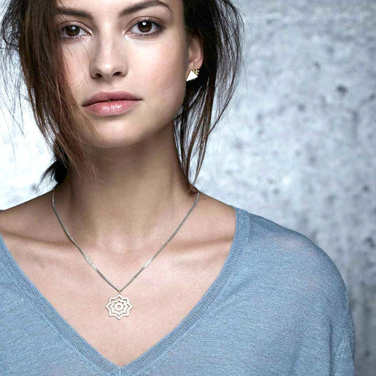 Agadir Necklace in Silver