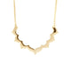 Tangier Small Frame Necklace in Gold