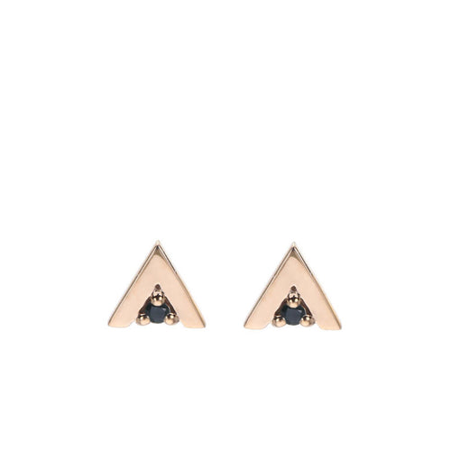 Triangle Stud in Gold