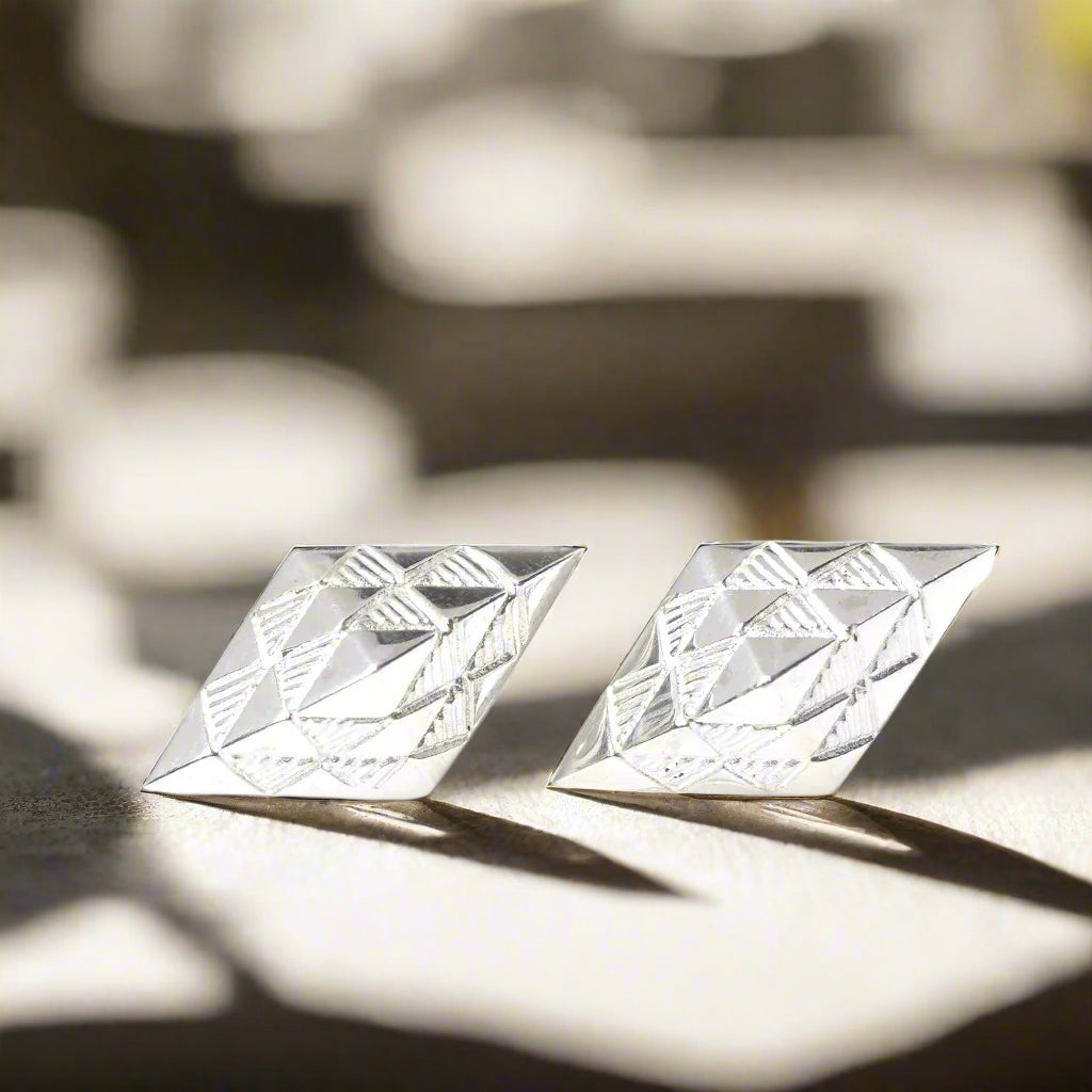 Rif Mountain Stud Earrings