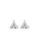Triangle Stud in Silver
